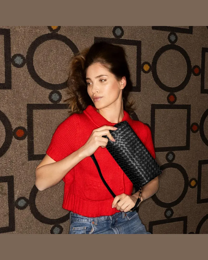 Abro Hobo Bags Schultertasche MILA schwarz Schwarz