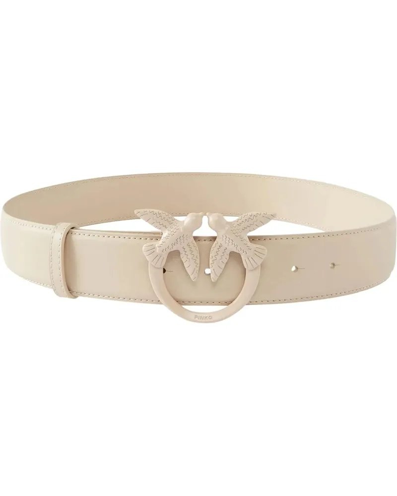 Pinko Gürtel Belts Beigegrigio Fumo Block beige Beige
