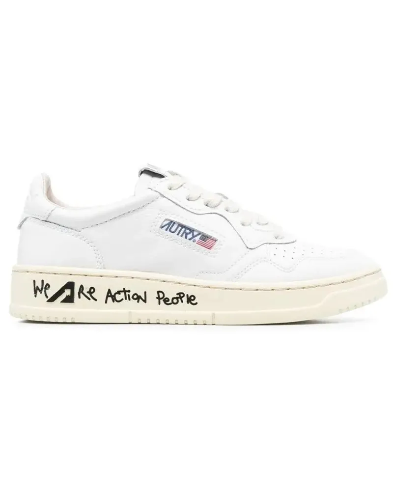 AUTRY Low-Top Sneaker Medalist Low Sneakers weiß Weiß