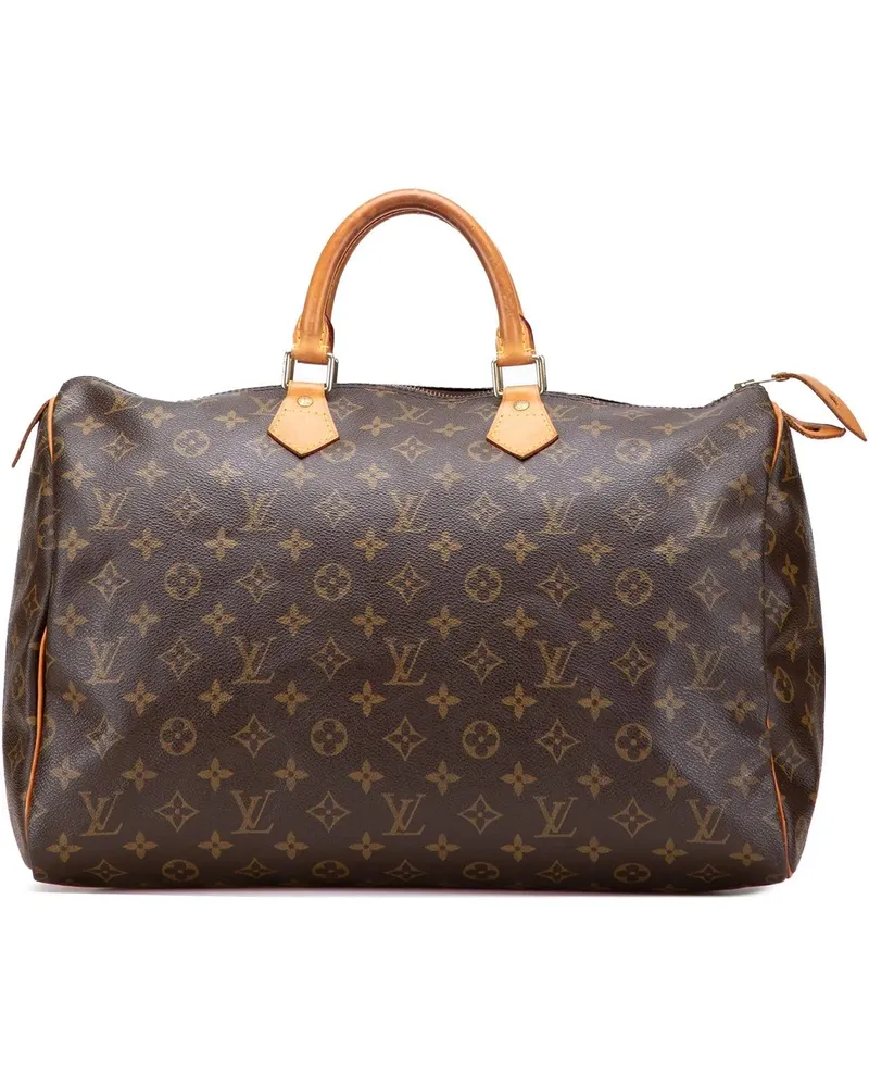 Louis Vuitton Crossbody Bags Monogram Speedy 40 braun Braun