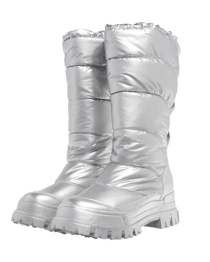 Buffalo Stiefel & Boots Aspha Snow Puffer silberfarben 