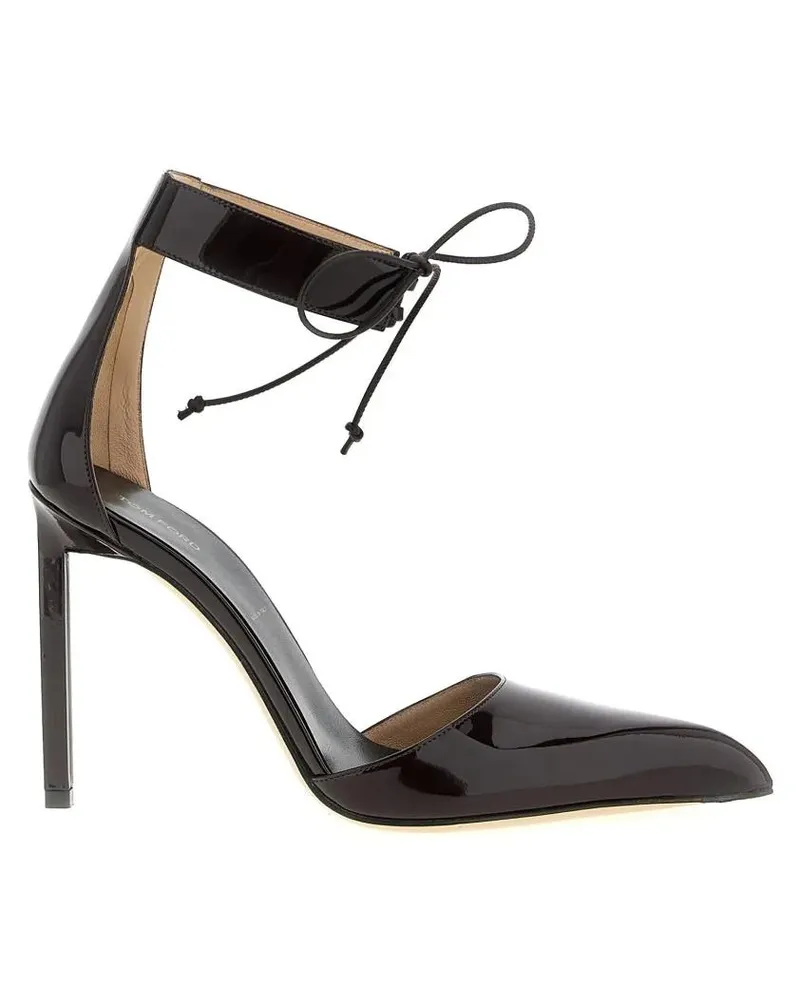 Tom Ford Hohe Schuhe Patent Leather Pumps schwarz Schwarz