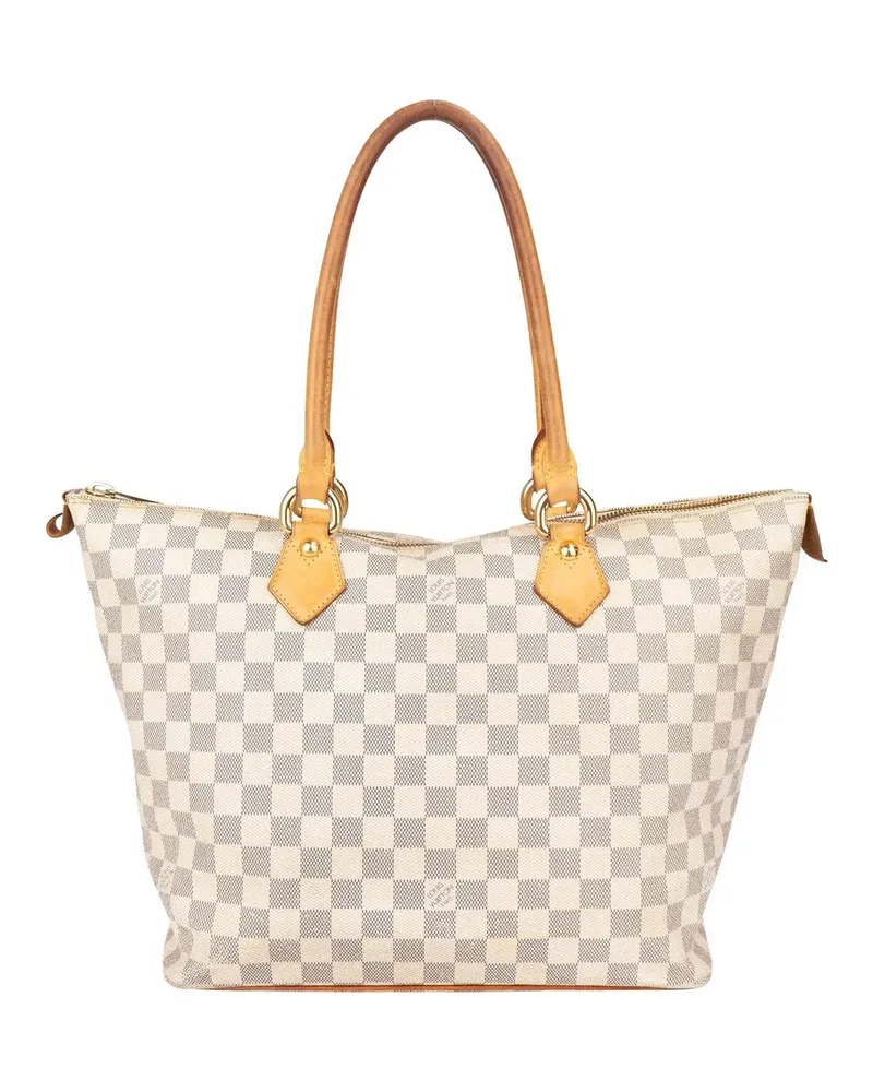 Louis Vuitton Crossbody Bags  Damier Azur Monogram Saleya MM Handb weiß Weiß