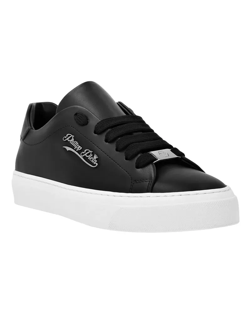 Philipp Plein Low-Top Sneaker Sneaker Signature schwarz Schwarz