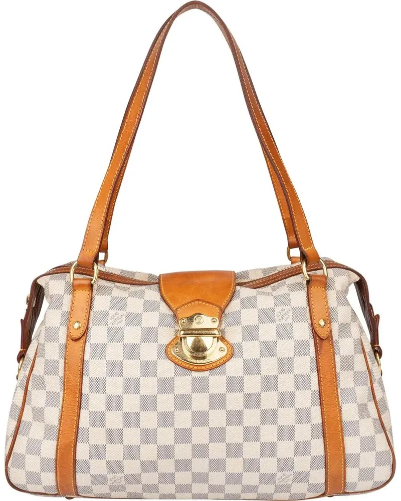 Louis Vuitton Crossbody Bags  Damier Azur Monogram Stresa PM Shoul weiß Weiß