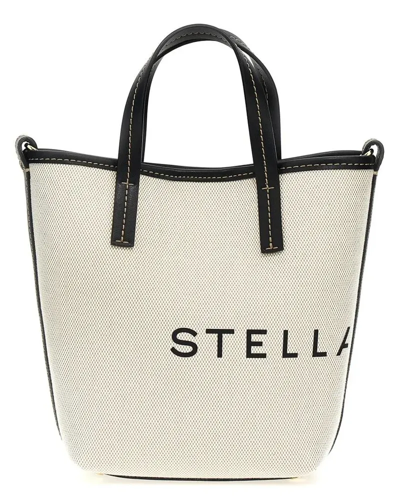 Stella McCartney Shopper & Totes Logo Shopping Bag beige Beige