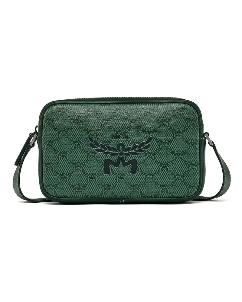 MCM Crossbody Bags Crossbody Bags Himmel Umhängetasche in Lauretos grün Grün