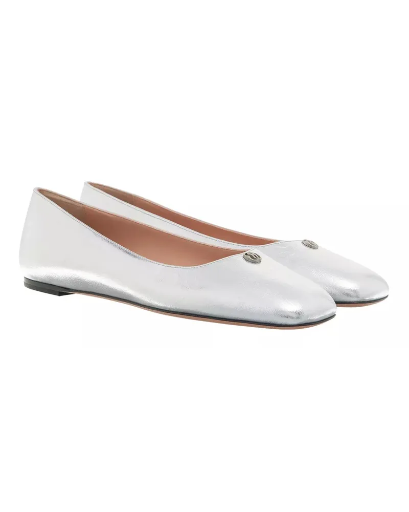 Bally Espadrilles Briella silberfarben 