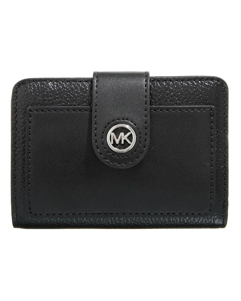 Michael Kors Portemonnaie Sm Tab Compact Pckt Wllt schwarz Schwarz