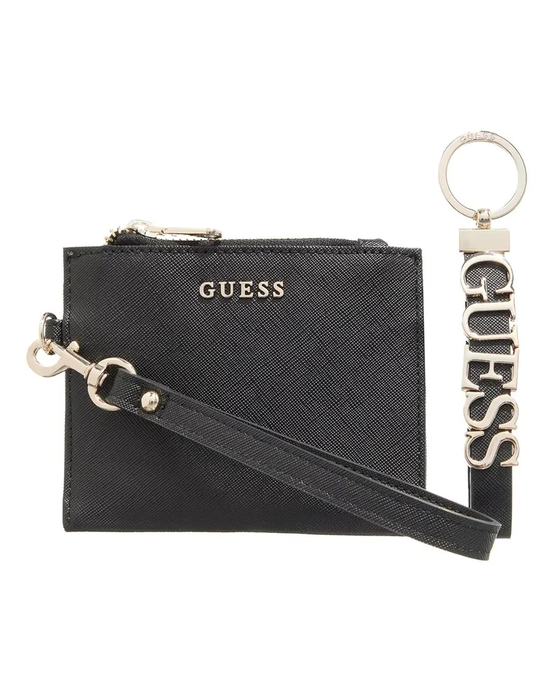 Guess Portemonnaie Gift Pouch + Keyring schwarz Schwarz