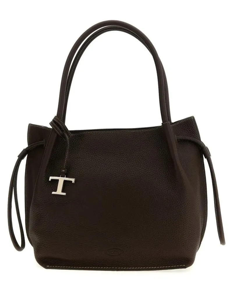 TOD'S Hobo Bags 'Buz' Medium Shoulder Bag schwarz Schwarz