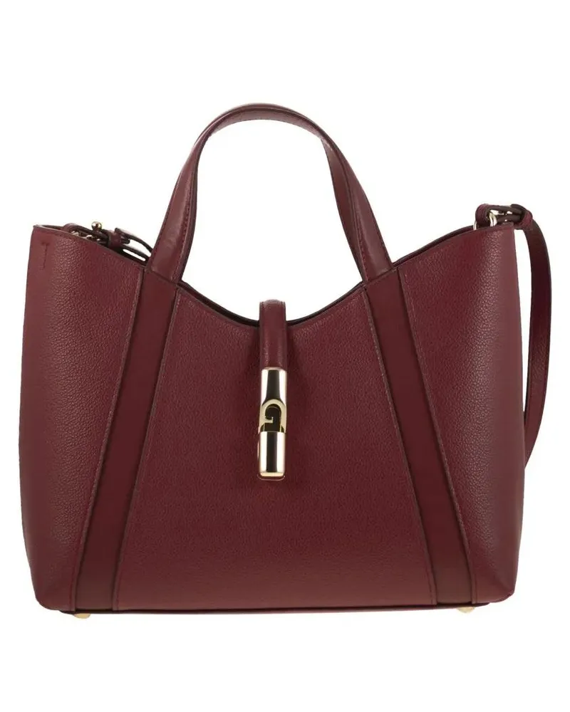 Furla Shopper & Totes Goccia - Leather Bag S schwarz Schwarz