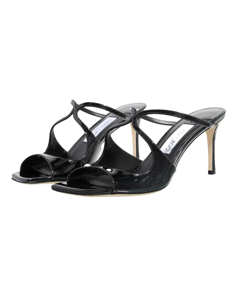 Jimmy Choo Slipper & Pantoletten Anise 75mm Mules schwarz Schwarz