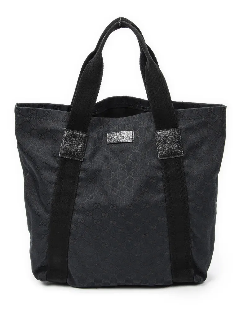 Gucci Crossbody Bags Web Open Shopper schwarz Schwarz