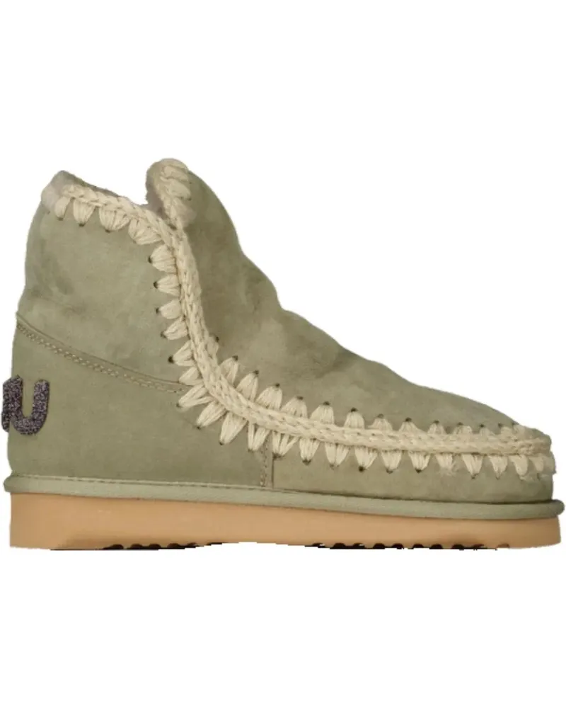 Mou Sandalen  Eskimo 18 Glitter Logo Pantoffels Lichtgroen M grün Grün