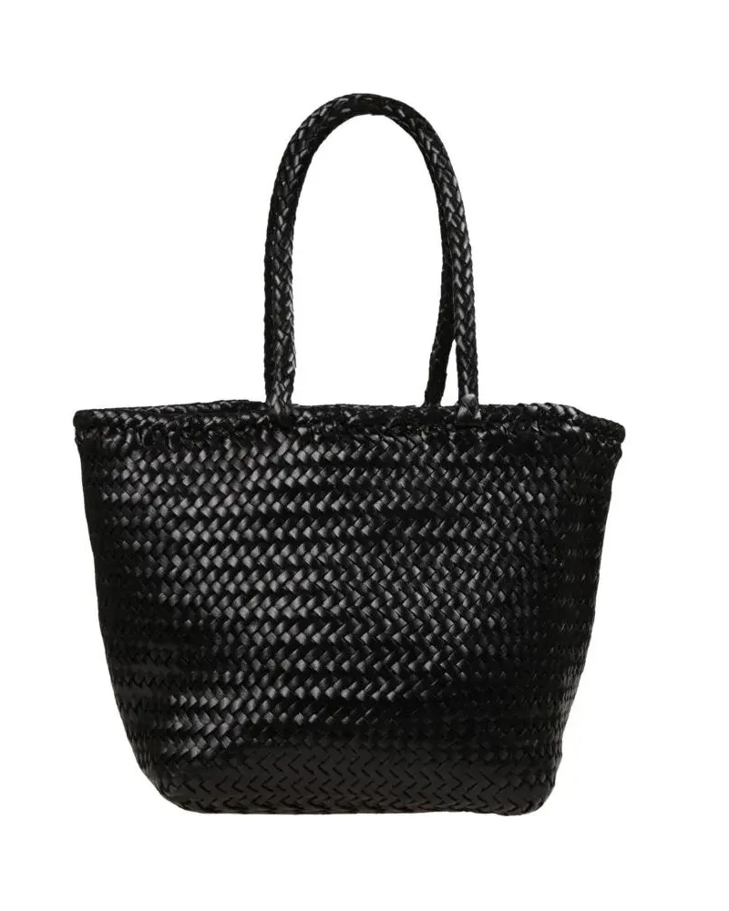 Dragon Diffusion Shopper & Totes Structured Handbag With Minimalist Design And Smoo schwarz Schwarz