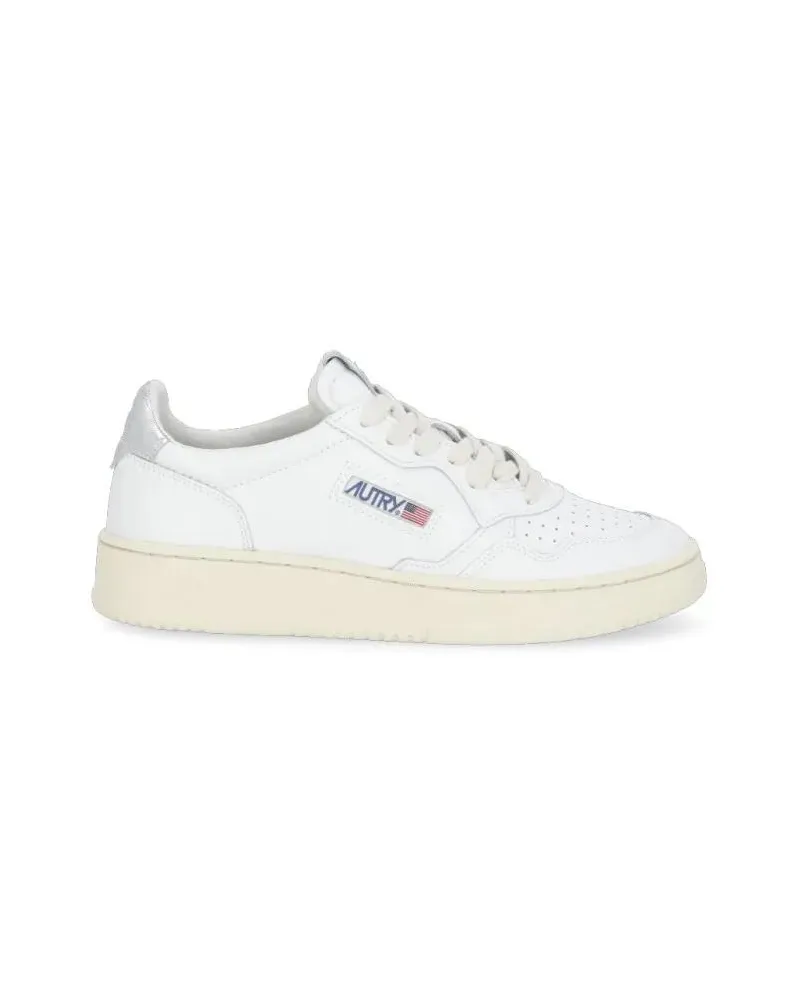 AUTRY Low-Top Sneaker White Smooth Leather Sneakers beige Beige
