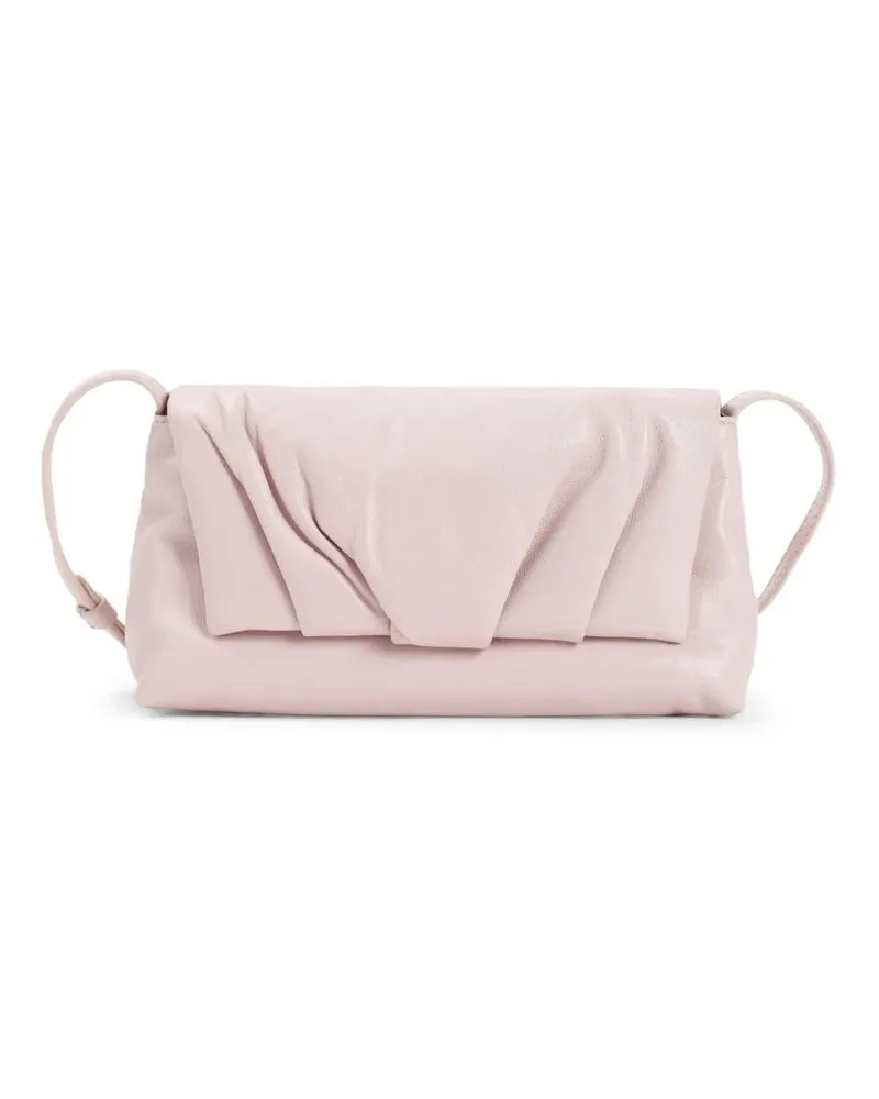 Dries van Noten Hobo Bags Shoulder Bag With Pleated Detail And Sophisticated pink Rosa