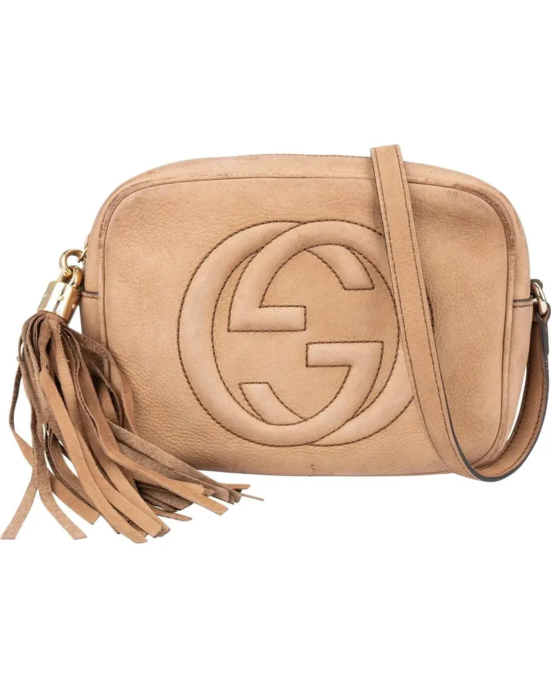 Gucci Crossbody Bags  Suede GG Soho Crossbody Bag braun Braun