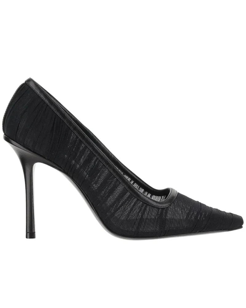 Jimmy Choo Hohe Schuhe Décolleté Fight schwarz Schwarz