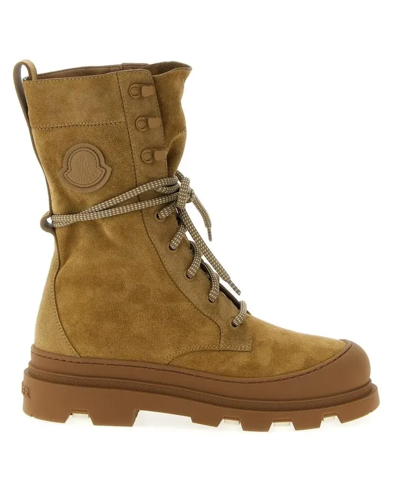 Moncler Stiefel 'Vera High' Combat Boots braun Braun