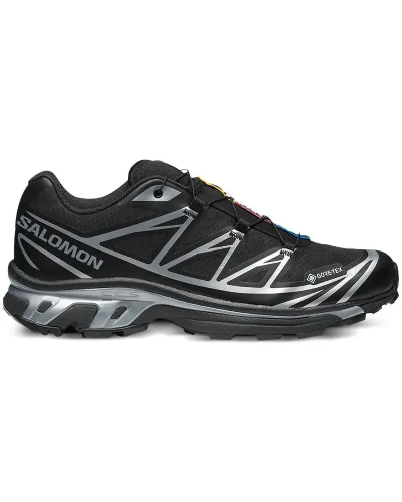 Salomon Low-Top Sneaker Performance-Driven Xt 6 Gtx Sneakers Featuring Qui schwarz Schwarz
