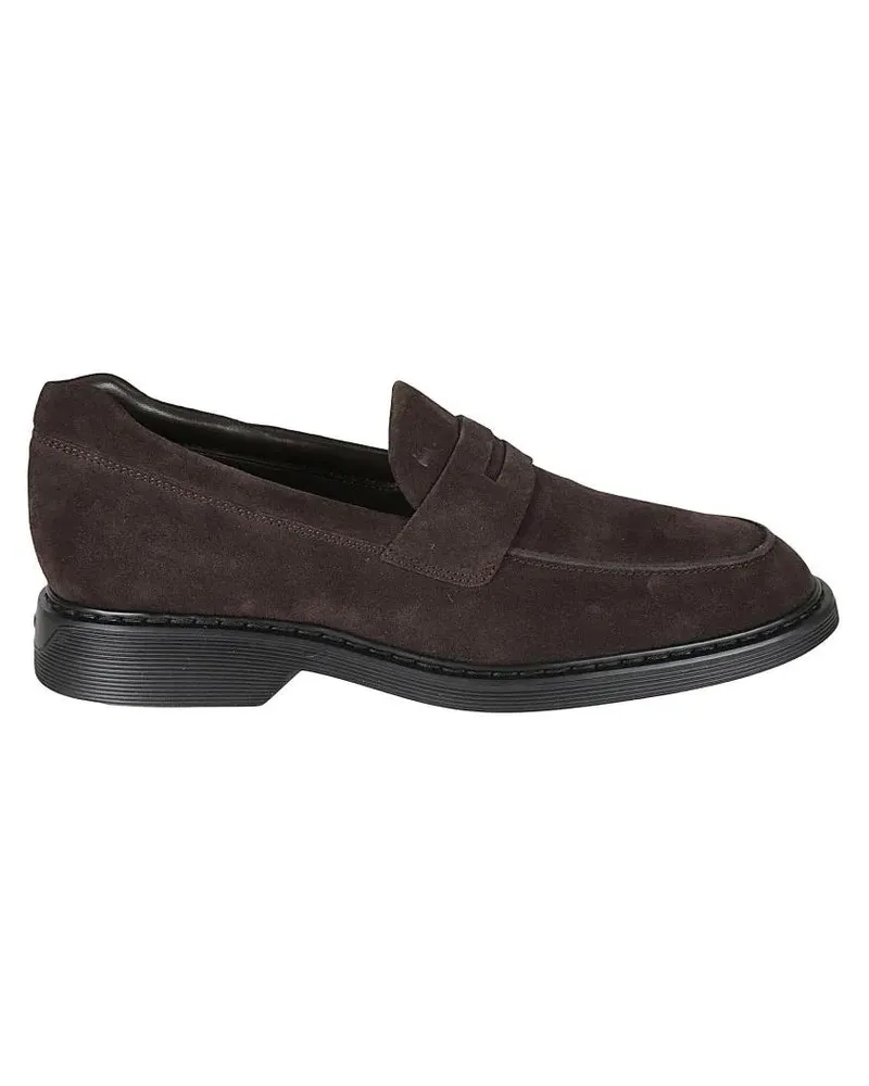 Hogan Loafer H576 Mocassins schwarz Schwarz