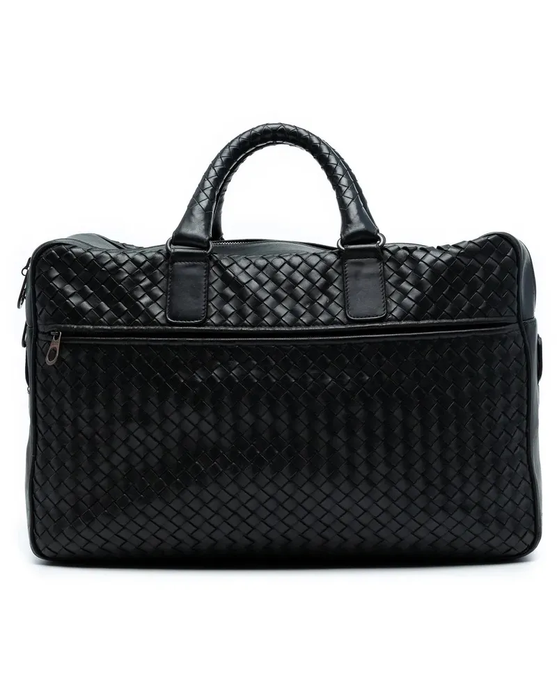 Bottega Veneta Crossbody Bags Nappa Intrecciato Business Bag schwarz Schwarz