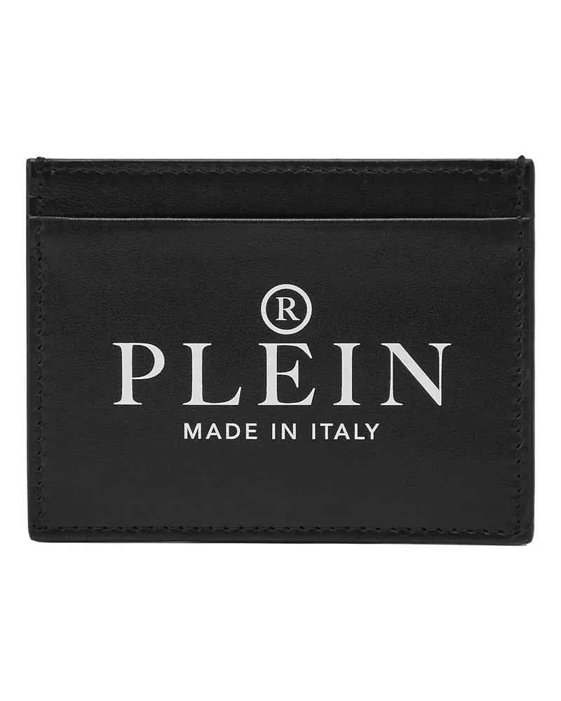 Philipp Plein Portemonnaies Kartenetui Iconic Plein schwarz Schwarz