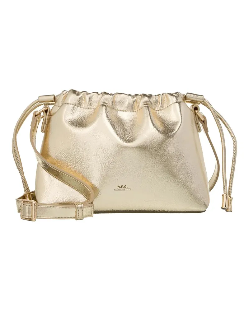 A.P.C. Shopper Sac Ninon Mini goldfarben 