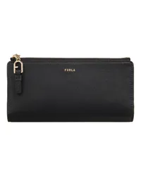 Furla Portemonnaie  Nuvola Continental Bifold Schwarz