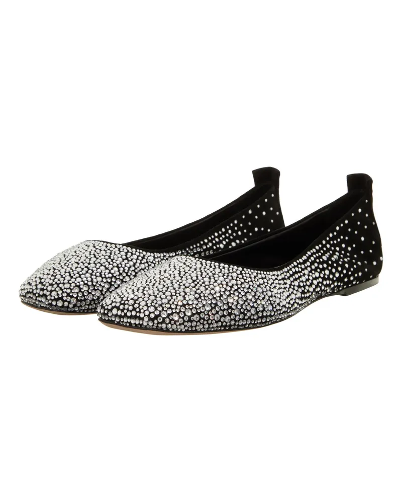 MCM Loafer W  Col Lthr Blrna Crystal Mix Bk schwarz Schwarz