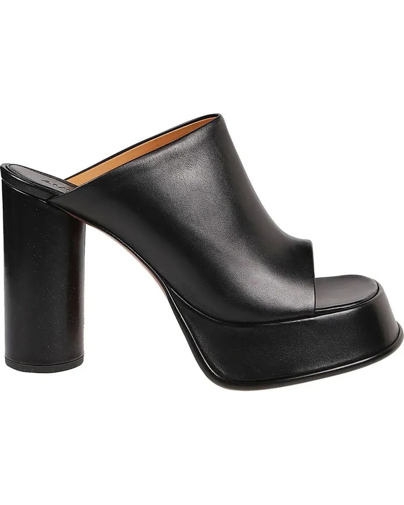 AMBUSH Loafer Platform Mules Black schwarz Schwarz