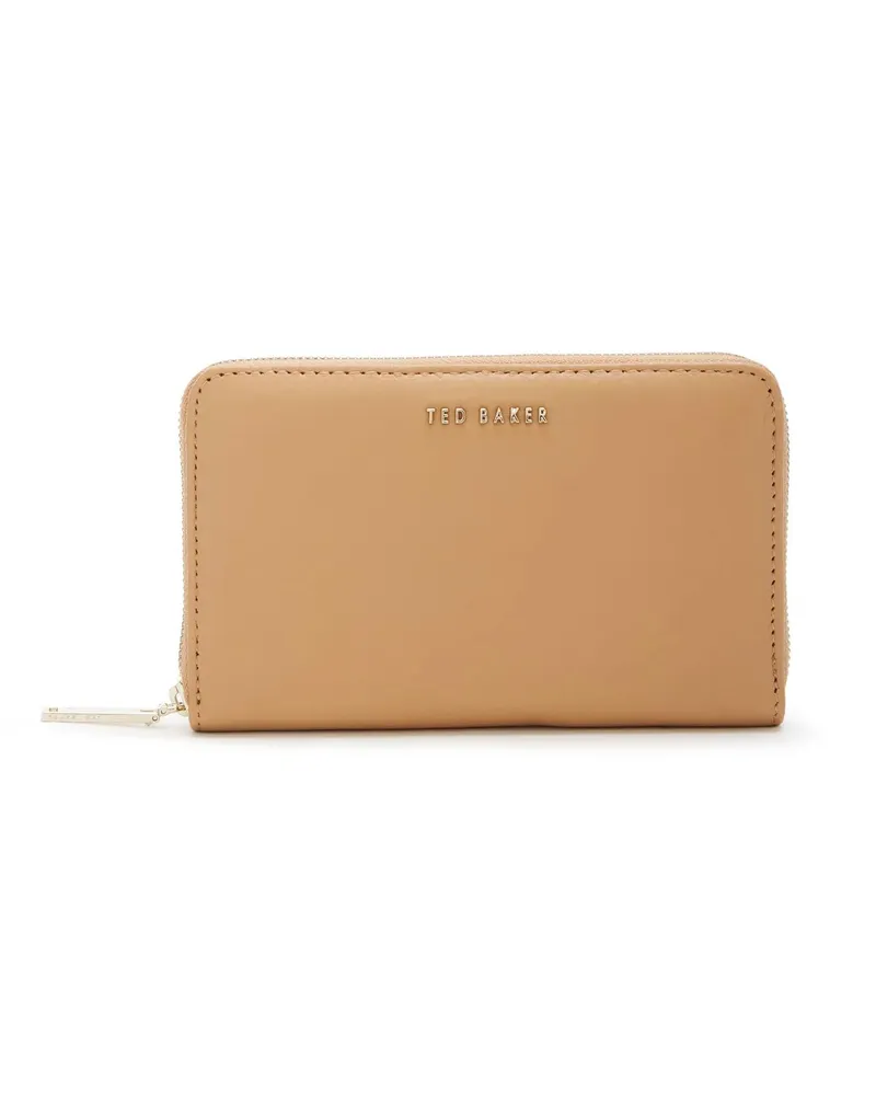 Ted Baker Portemonnaie Garceta Reißverschluss-Portemonnaie braun Braun