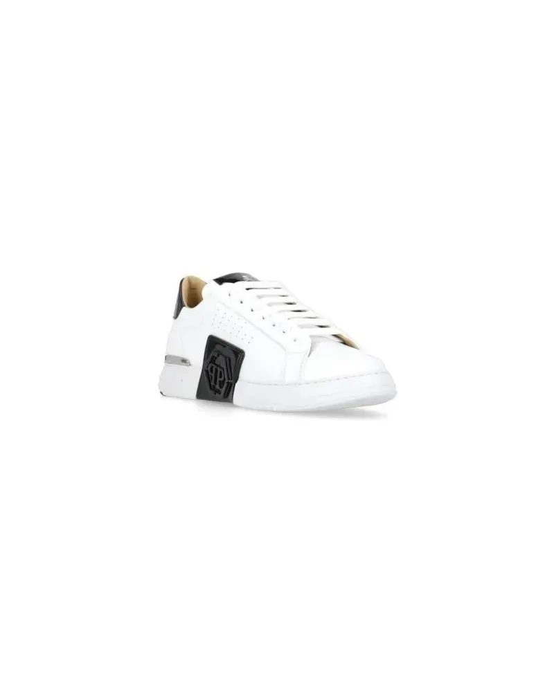 Philipp Plein Sneakers Lo-Top Hexagon Sneakers Weiß