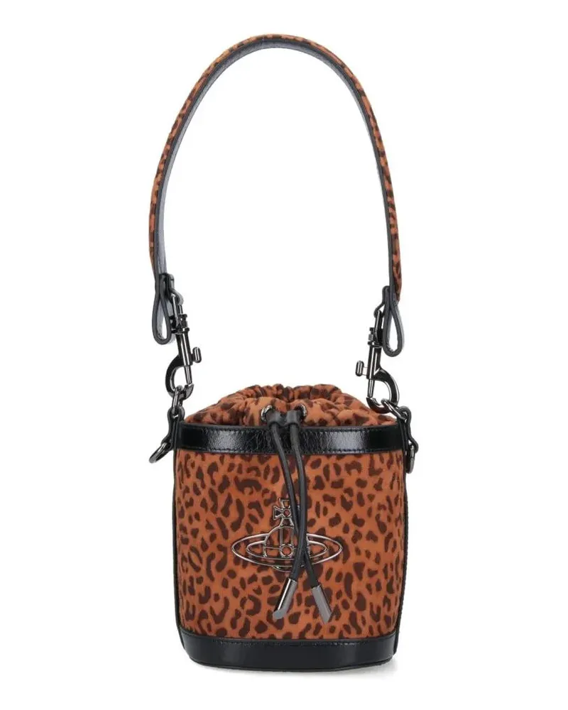 Vivienne Westwood Beuteltaschen Daisy Bucket Bag braun Braun