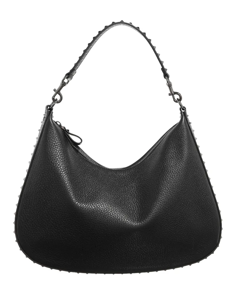 Valentino Garavani Hobo Bags Rockstud Hobo Bag schwarz Schwarz