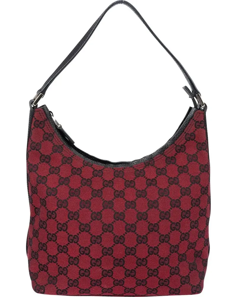 Gucci Crossbody Bags  Red GG Monogram Shoulder Bag rot Rot