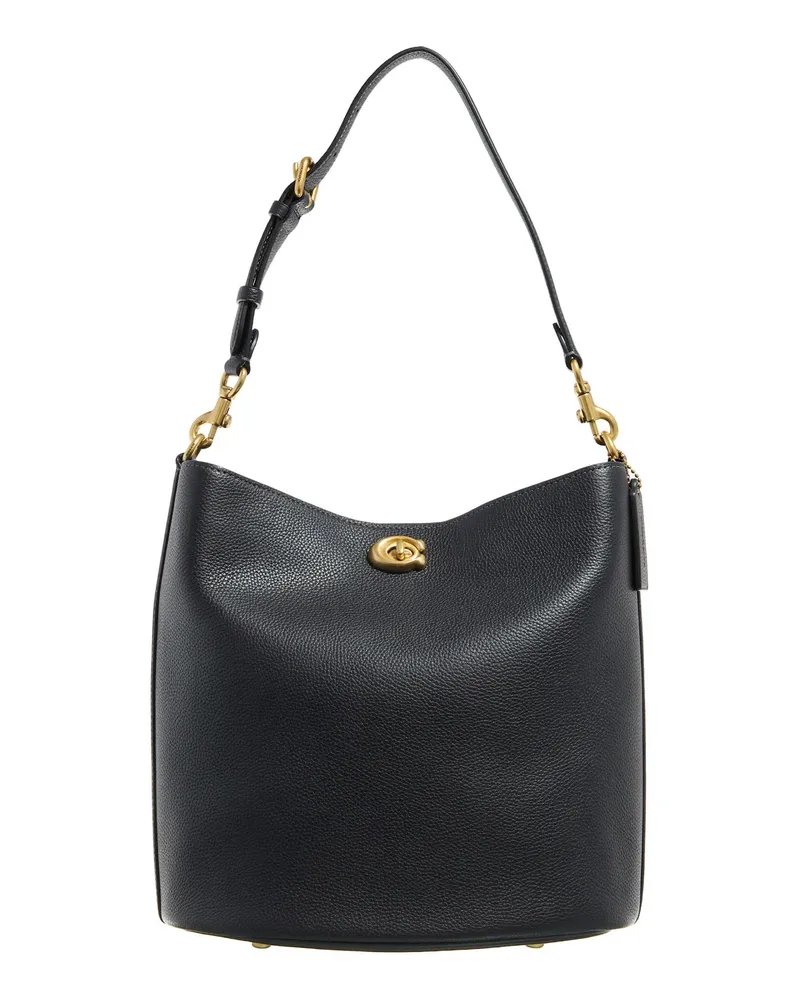 Coach Crossbody Bags Polished Pepple Soft Willow B schwarz Schwarz