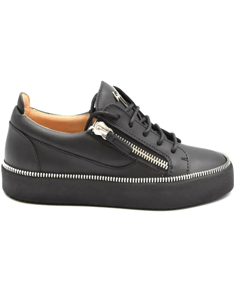Giuseppe Zanotti Low-Top Sneaker Sneakers Black schwarz Schwarz