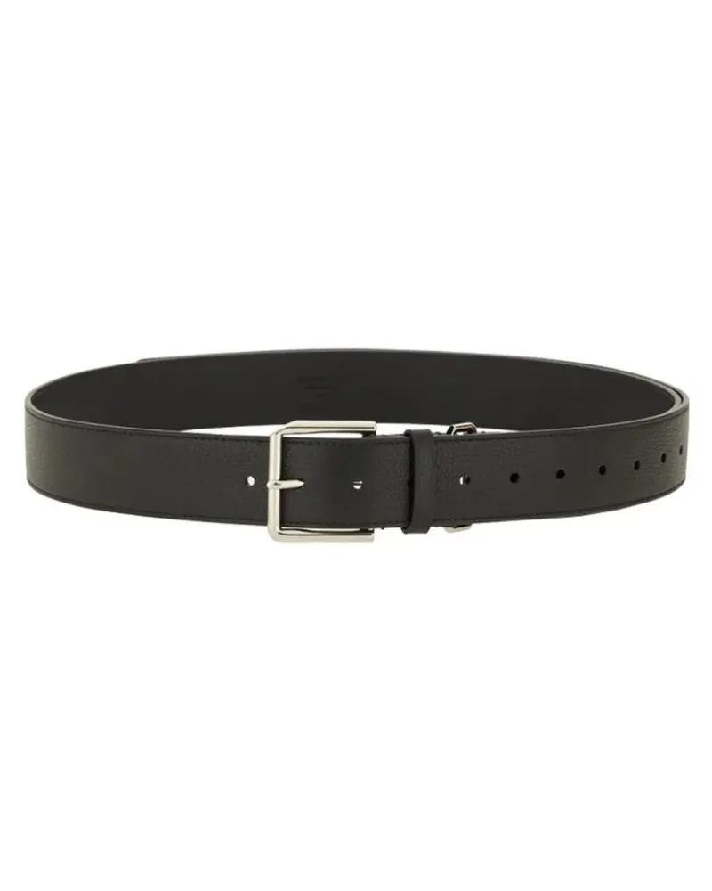 Givenchy Gürtel Long Leather Belt schwarz Schwarz