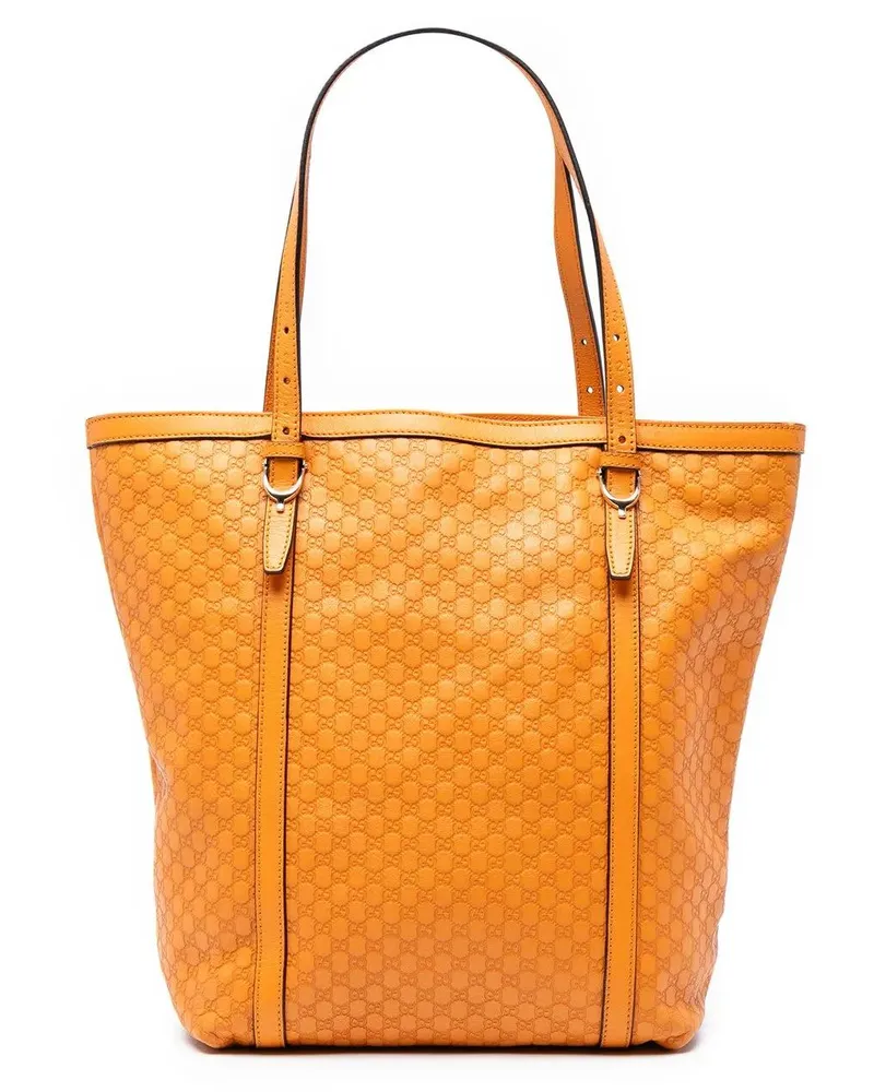 Gucci Shopper Medium Microssima Nice Tote orange Orange