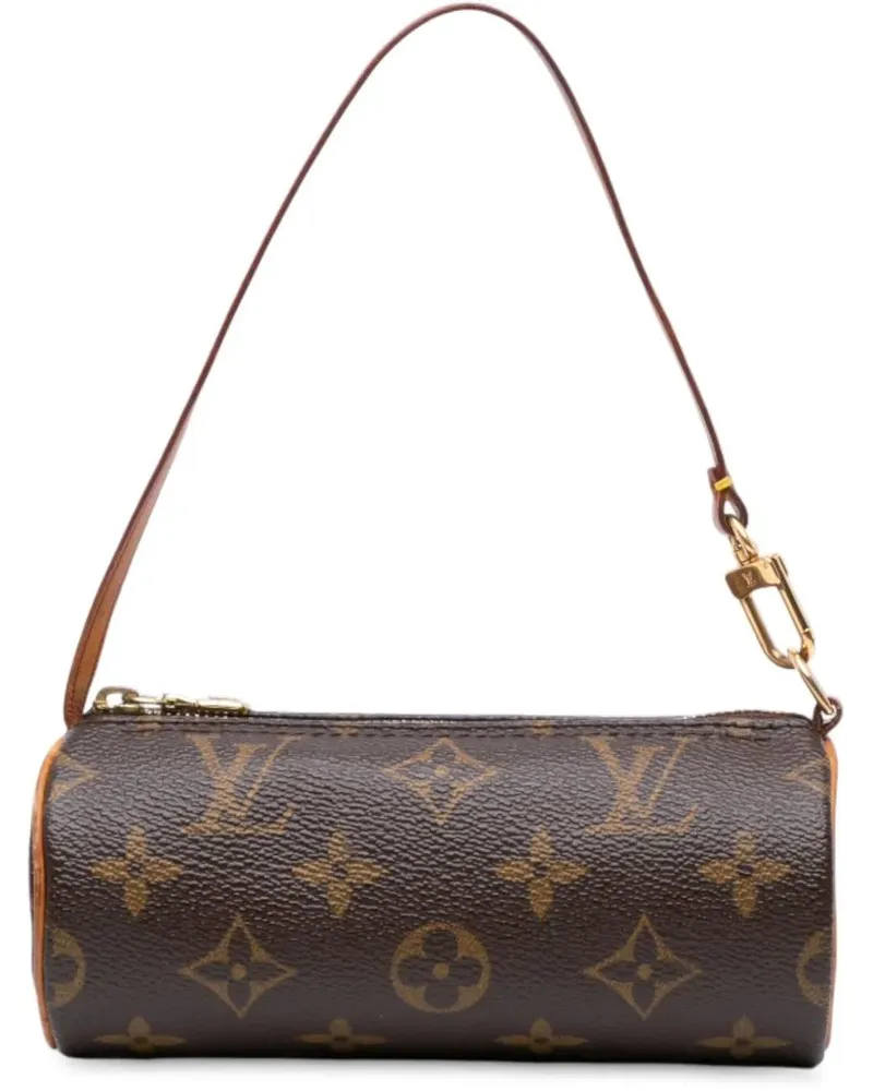 Louis Vuitton Crossbody Bags Monogram Papillon Pochette braun Braun