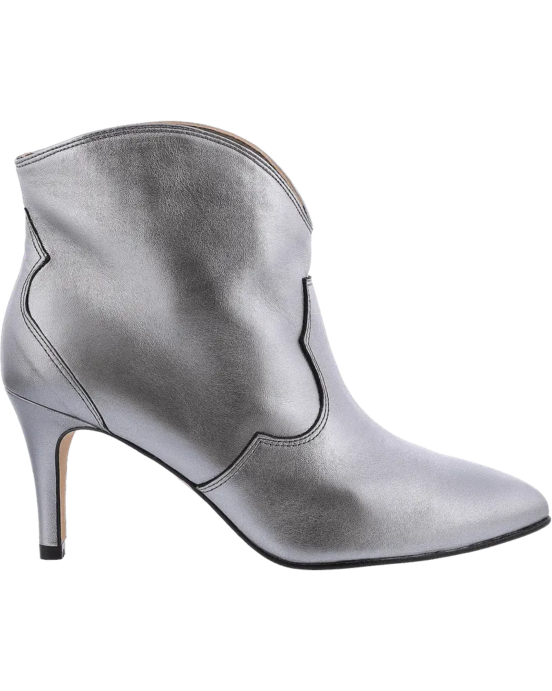 TORAL Stiefel Dames Selene Leer Zilver gunmetal Gunmetal