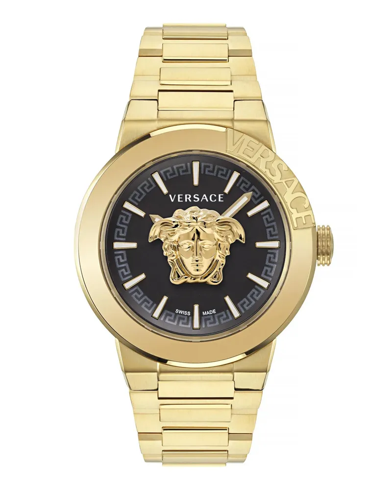 Versace Uhren Quarz Analog Uhr Medusa Infinite Gent gold Gold