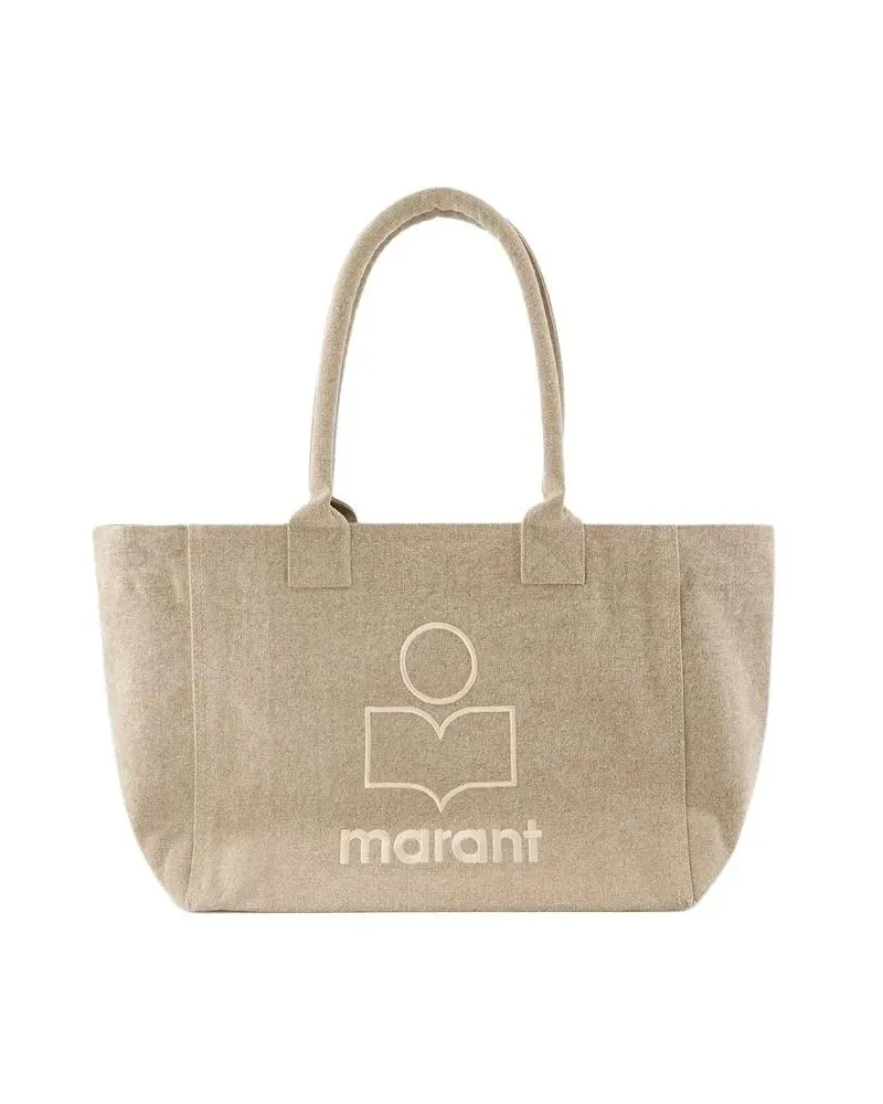 Isabel Marant Shopper & Totes Yenky Shoulder Bag - Cotton - Beige beige Beige