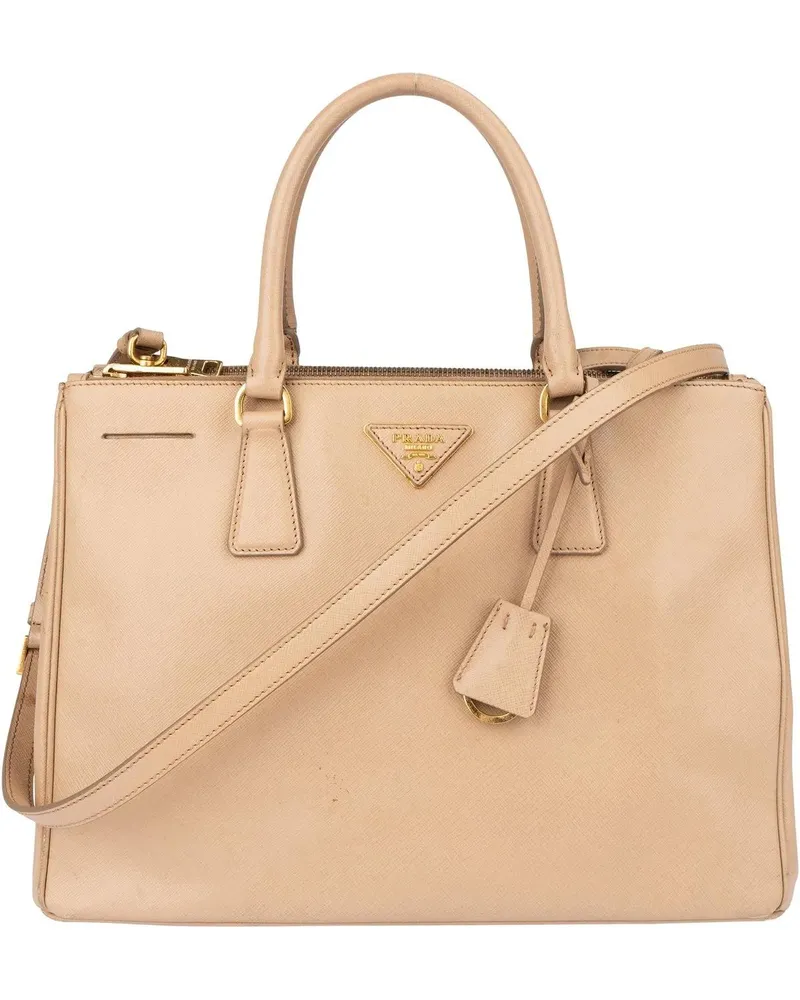 Prada Crossbody Bags  Saffiano Leather Galleria Handbag beige Beige