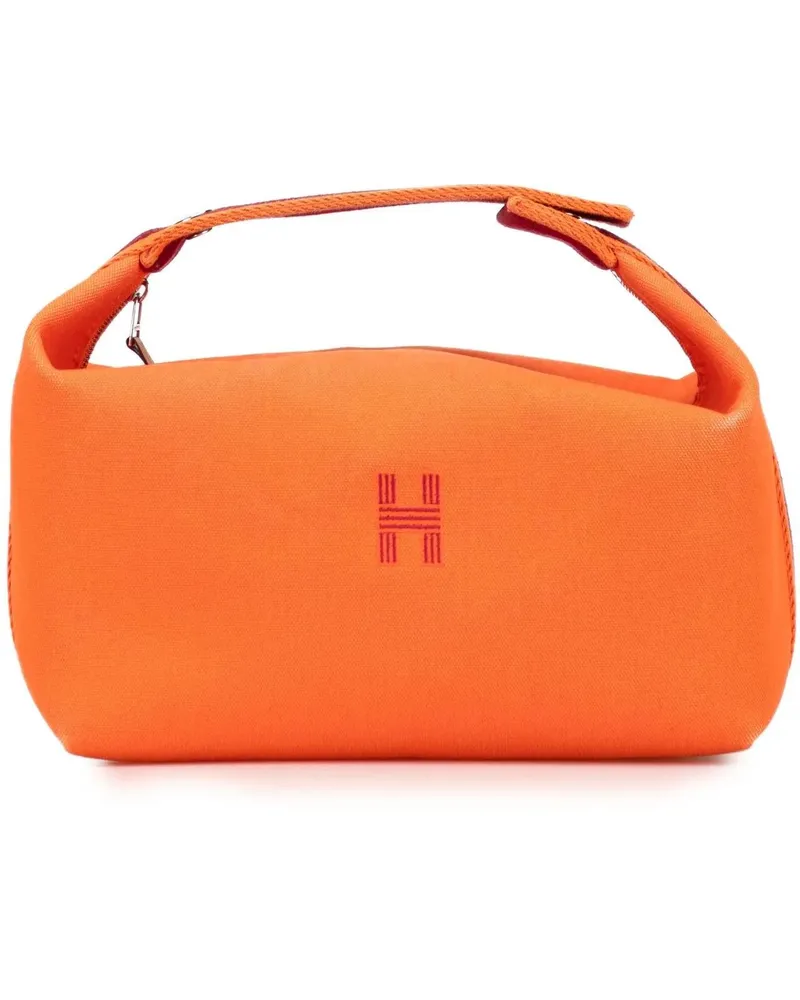 Hermès Kosmetiktaschen Large Toile Bride A Brac orange Orange