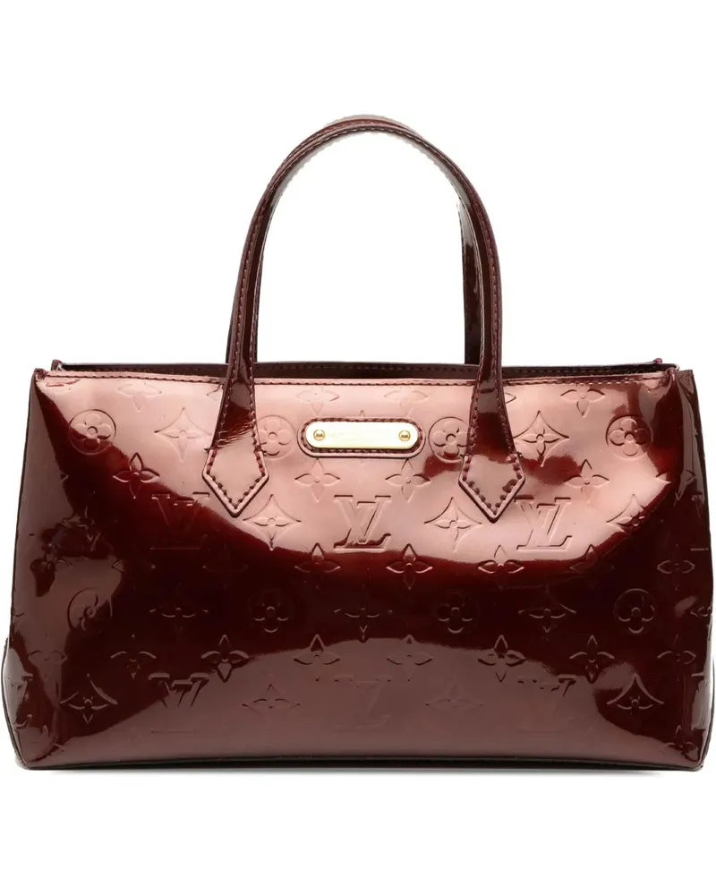 Louis Vuitton Crossbody Bags Monogram Vernis Wilshire PM rot Rot