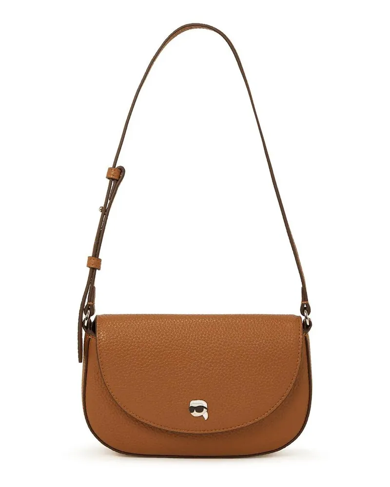 Karl Lagerfeld Portemonnaie IKON Pebble Beutel braun Braun